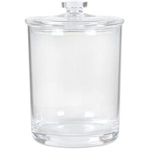 Acrylic Apothecary Jar with Lid, 60 Oz