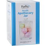 Acrylic Apothecary Jar with Lid, 60 Oz