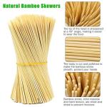 400 Bamboo Skewers for BBQ and Party Treats