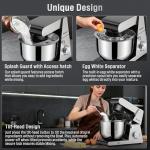 Powerful Stand Mixer with Stainless Steel Bowl