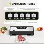 Bonsenkitchen Multi-Functional Vacuum Sealer with Bags