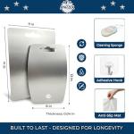 Stainless Steel Cutting Board Set – 2 Sizes
