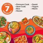Instant Pot Duo 7-in-1 Electric Pressure Cooker 6 Quart