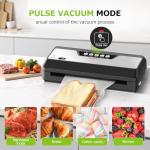 Bonsenkitchen Multi-Functional Vacuum Sealer with Bags