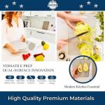 Stainless Steel Cutting Board Set – 2 Sizes