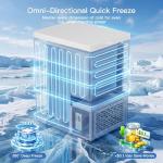 MEPTY 2.05 Cu.Ft Chest Freezer with Baskets