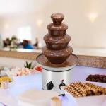 4-Tier Electric Chocolate Fountain for Parties