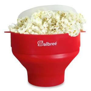 Salbree Collapsible Silicone Microwave Popcorn Maker