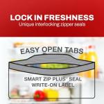 Ziploc 1 Gallon Freezer Bags, 250 Count
