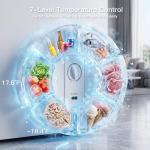 MEPTY 2.05 Cu.Ft Chest Freezer with Baskets