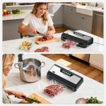 Bonsenkitchen Multi-Functional Vacuum Sealer with Bags