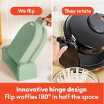 Bella Flip-n-Store Waffle Maker with Nonstick Coating