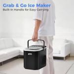 Portable Ice Maker for Quick Bullet Ice Cubes