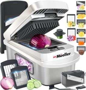 Mueller Pro-Series 10-in-1 Vegetable Chopper and Slicer