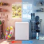 MEPTY 2.05 Cu.Ft Chest Freezer with Baskets