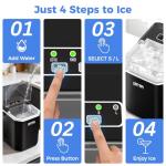 Portable Ice Maker for Quick Bullet Ice Cubes