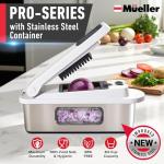 Mueller Pro-Series 10-in-1 Vegetable Chopper and Slicer