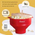 Salbree Collapsible Silicone Microwave Popcorn Maker