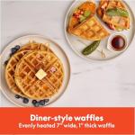 Bella Flip-n-Store Waffle Maker with Nonstick Coating