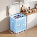MEPTY 2.05 Cu.Ft Chest Freezer with Baskets