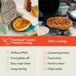 Bella Flip-n-Store Waffle Maker with Nonstick Coating