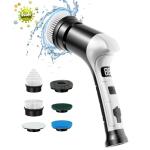 Cordless Electric Spin Scrubber with 6 Heads