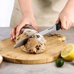 10-Inch Serrated Bread Knife with Sharp Wavy Edge