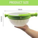 3-in-1 Collapsible Salad Spinner for Easy Storage