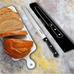 10-Inch Serrated Bread Knife with Sharp Wavy Edge