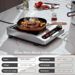 AMZCHEF 1800W Commercial Induction Cooktop Burner