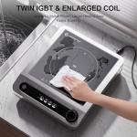 AMZCHEF 1800W Commercial Induction Cooktop Burner