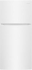 Frigidaire FFTR1814W 30 Inch Wide 18.3 Cu. Ft. Top Freezer Refrigerator with Crisper Bins and Ice Maker Ready - White