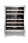 Honeywell 46 Bottle Dual Zone Compressor Wine Cooler Refrigerator, Large Freestanding Wine Cellar For Red, White, Champagne or Sparkling Wine, Digital Temperature Control, Stainless Steel