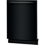 Frigidaire FDPH4316A 24 Inch Wide 14 Place Setting Built-In Top Control Dishwasher 5 Wash Cycles and NSF-Certified Sanitize Option - Black