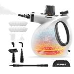 Saker Handheld Steam Cleaner New,Portable Steam Cleaner for Home,1050W Steam Cleaner,8 Fiber Cloths for Quick Heating & Deep Cleaning of Floors, Cars, and Kitchen