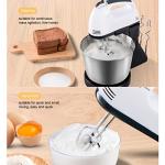 Electric Stand Mixer, Household Automatic Mixer Time Saving Lightweight 50 To 60Hz Multipurpose US Plug 110V with Handle for Stirring