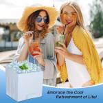 ICEPURE Under Counter Ice Maker with Drain Pump, Built-in 15 inch Wide, 90 lbs/24H Freestanding Commercial Ice Machine, Auto-Cleaning, 24H Timer 26 lbs Storage Stainless Steel, Silver Gray