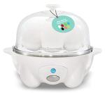 Elite Gourmet Rapid Egg Cooker with Recipe Booklet