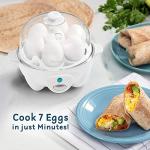Elite Gourmet Rapid Egg Cooker with Recipe Booklet