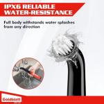 Goldblatt Cordless Electric Spin Scrubber 18-Piece Kit, Power Scrubber with Battery Indicator Light, Waterproof Electric Cleaning Brush for Grout, Tile, Bathroom, Kitchen Cleaning