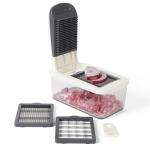 Calphalon Aero 5 in 1 Vegetable Chopper and Dicer, Food Chopper with Container