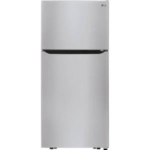 LG 30 in. 20 cu. ft. Stainless-steel Top-mount Refrigerator with Multi-air Flow Cooling