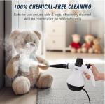GLOIL Handheld Steam Cleaner, a versatile and portable home cleaning device, comes with a 10-piece accessory set. Effortlessly removes stubborn stains like dirt and grease, saving you time and effort.