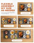 Expandable Food Warming Mat – iTRUSOU 54"x16" Warming Mat for Food with 7 Temp Settings, Switchable℃/℉, 99H Timer, Child Lock, Custom Sizes Food Warmer Chafing Dishes for Buffet Parties