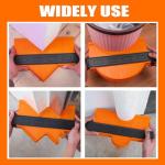 Zozen 2Pack Contour Gauge, Engraved Scale - Not Fade, 10'' and 6'' Contour Gauge Profile Tool Duplicator with Lock, Measure Copy Tool, Cool Gadgets for Men, Gifts for Men Dad Husband.