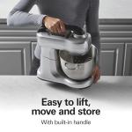 Hamilton Beach Stand Mixer with 4 Quart Stainless Steel Bowl, 7 Speeds, 300 Watt Motor, Silver, R63392 (Renewed)