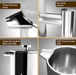 Utopia Kitchen Stainless Steel French Press 34 Oz