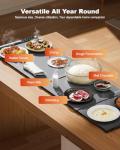Expandable Food Warming Mat – iTRUSOU 54"x16" Warming Mat for Food with 7 Temp Settings, Switchable℃/℉, 99H Timer, Child Lock, Custom Sizes Food Warmer Chafing Dishes for Buffet Parties