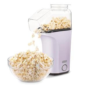 DASH Hot Air Popcorn Popper Maker with Measuring Cup to Portion Popping Corn Kernels + Melt Butter, 16 Cups - Lavender