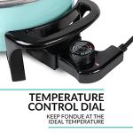 Nostalgia 12-Cup Electric Fondue Pot Set